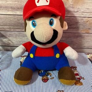 Nintendo 12" Mario Plush Stuffed Doll Toy Super Mario Bros. 2014